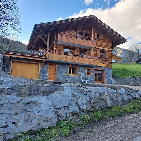 Appartement Cosy Face Aux Aravis Le Grand-Bornand Exteriér fotografie
