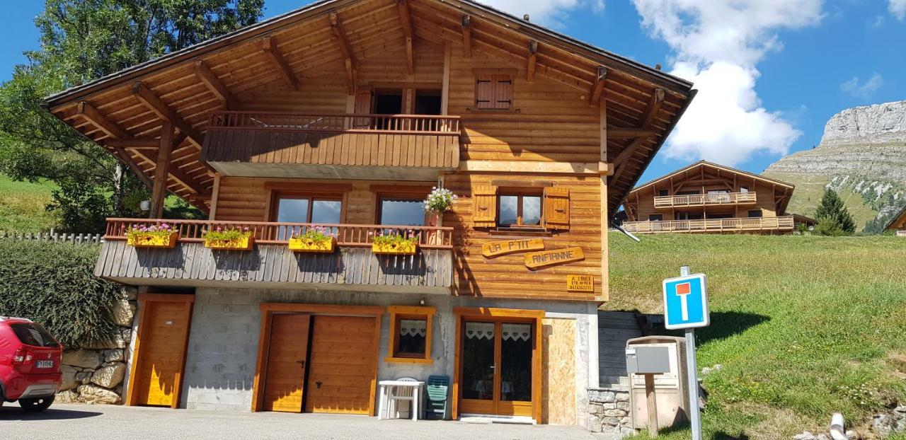 Appartement Cosy Face Aux Aravis Le Grand-Bornand Exteriér fotografie
