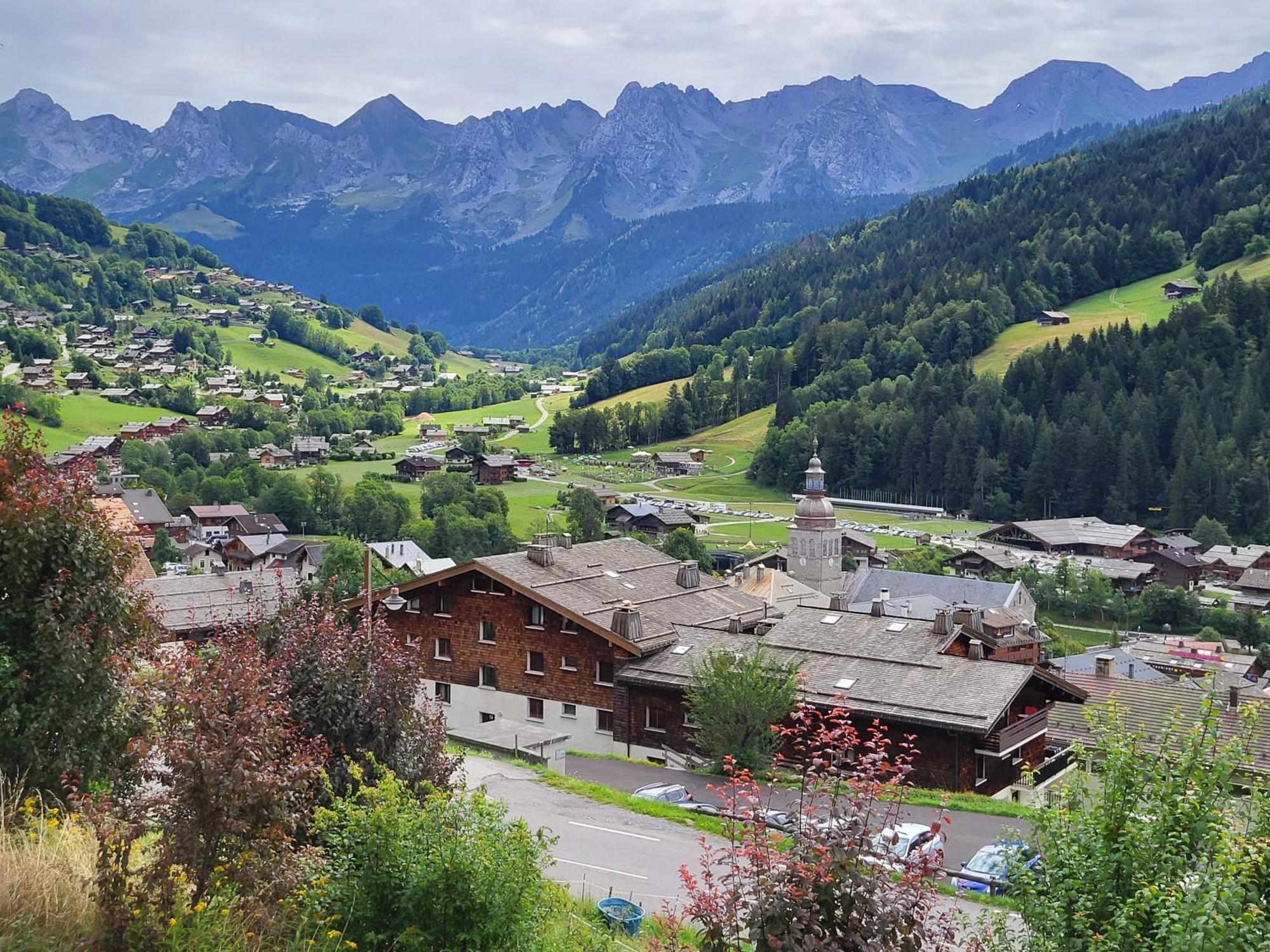 Appartement Cosy Face Aux Aravis Le Grand-Bornand Exteriér fotografie