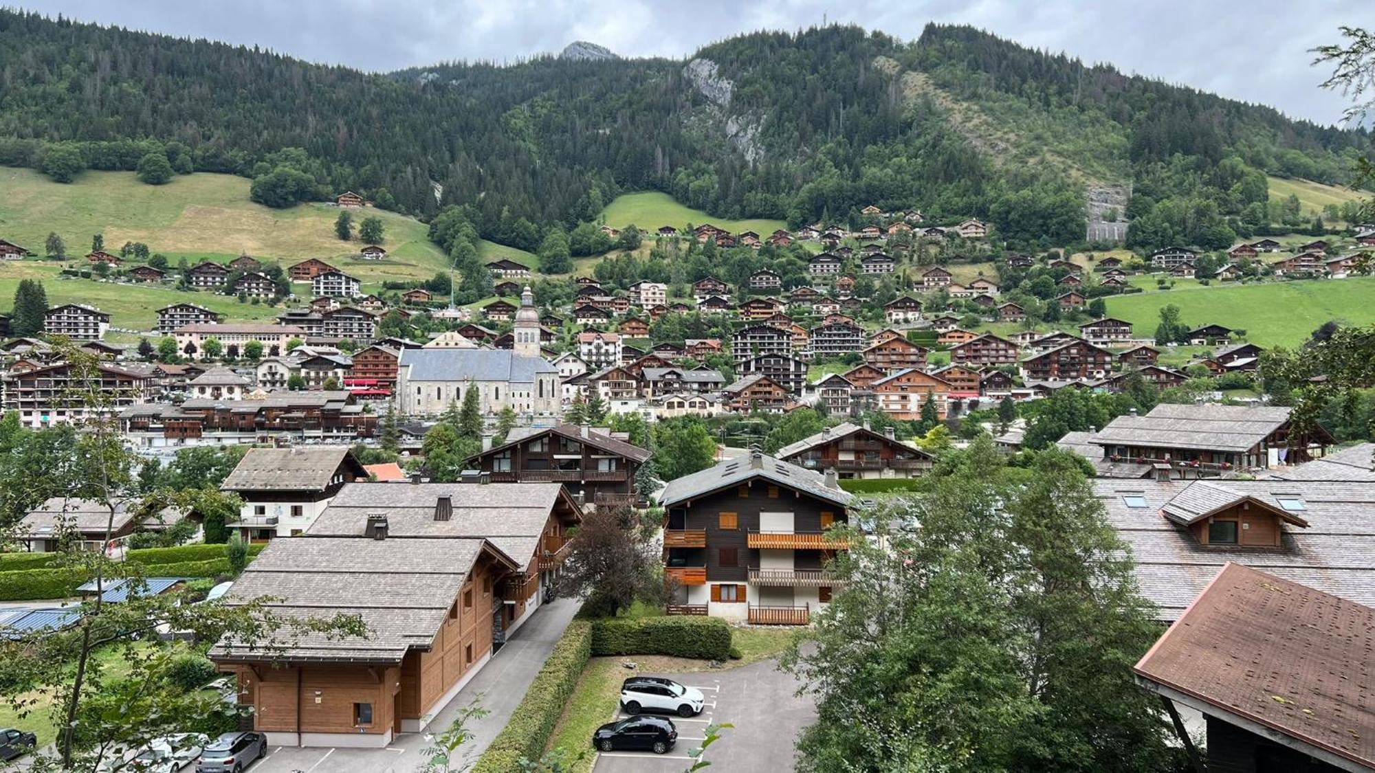 Appartement Cosy Face Aux Aravis Le Grand-Bornand Exteriér fotografie
