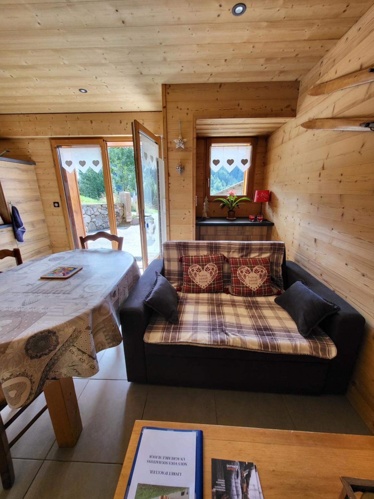 Appartement Cosy Face Aux Aravis Le Grand-Bornand Exteriér fotografie
