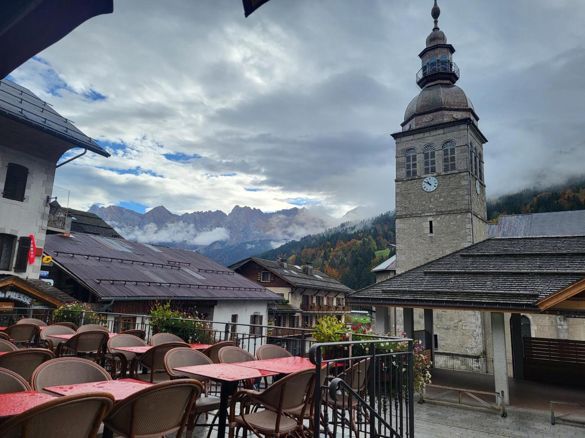 Appartement Cosy Face Aux Aravis Le Grand-Bornand Exteriér fotografie