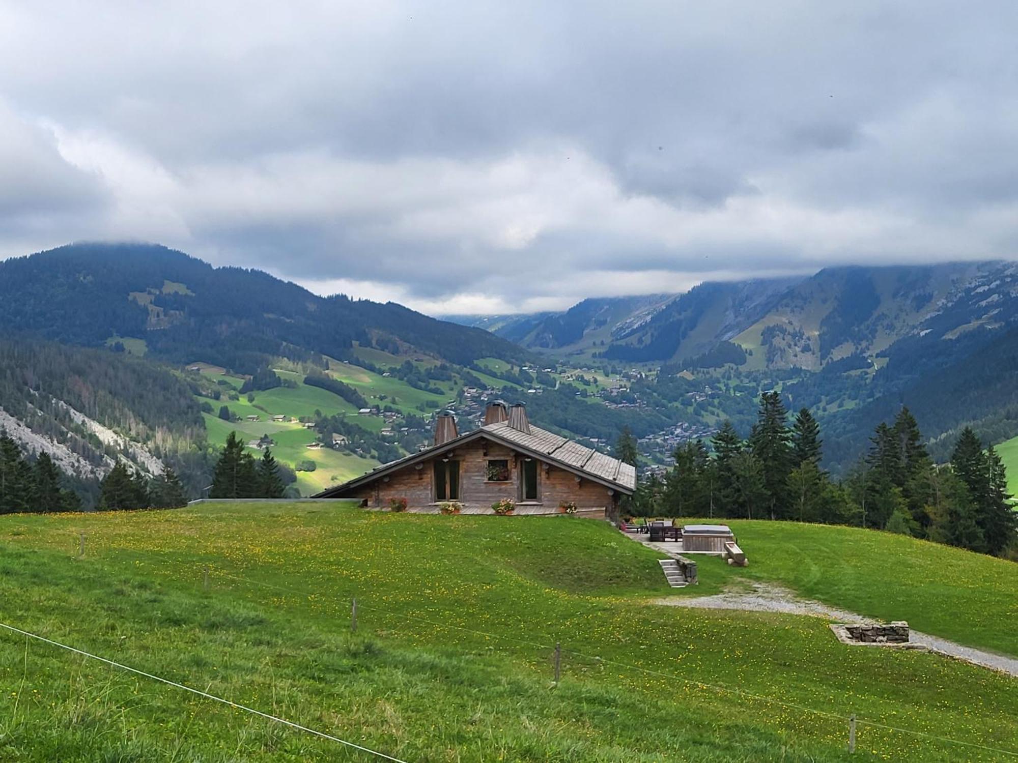 Appartement Cosy Face Aux Aravis Le Grand-Bornand Exteriér fotografie