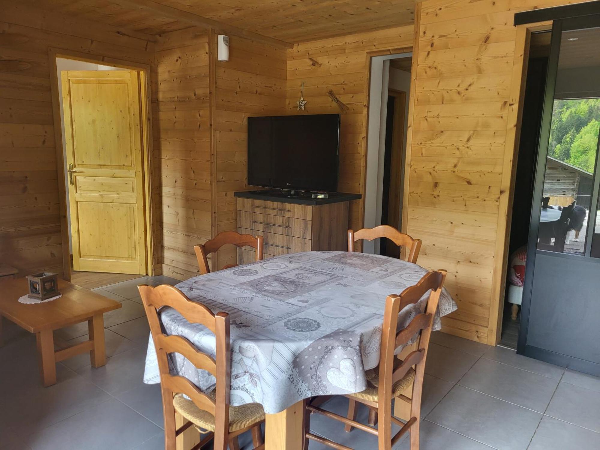 Appartement Cosy Face Aux Aravis Le Grand-Bornand Exteriér fotografie